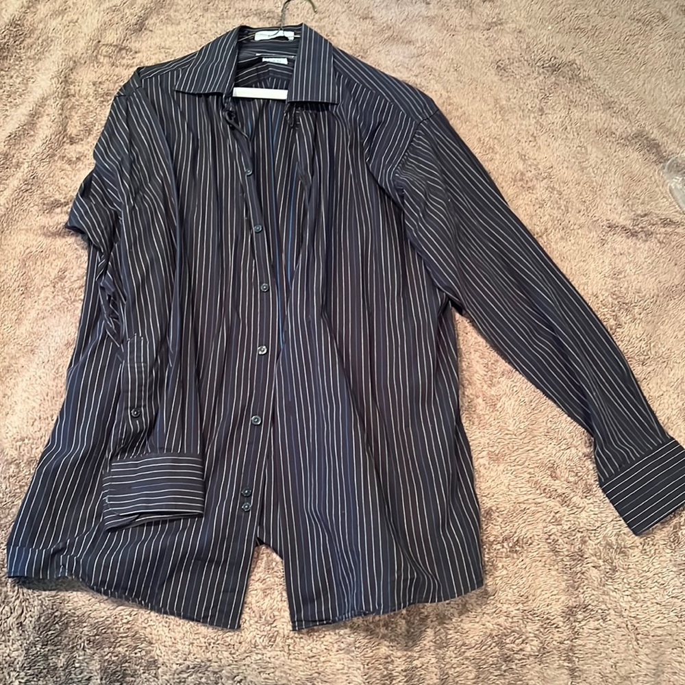 Black dress shirt